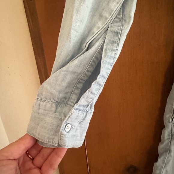 Gap Chambray Jean Shirt Dress Sz S - Picture 7 of 8